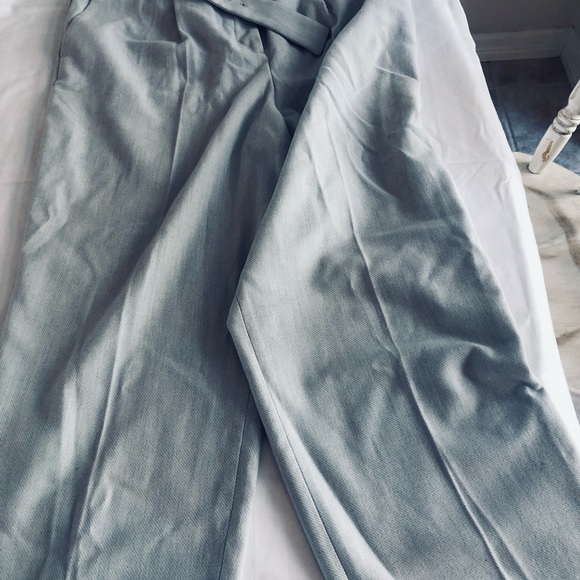 Never worn grey belted Ann Taylor trousers - Picture 5 of 8